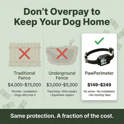 PawPerimeter's GPS Wireless Dog Fence v2